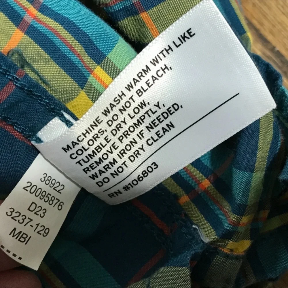 Duluth Untucked Shirt Mens 2XL Blue‎ Plaid Relaxed Fit Button Down Cotton Pocket